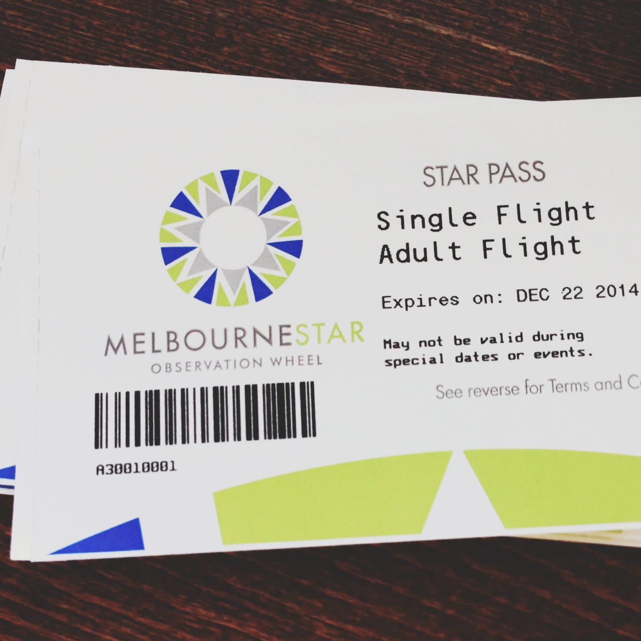 Melbourne Star Observation Wheel Meetoo